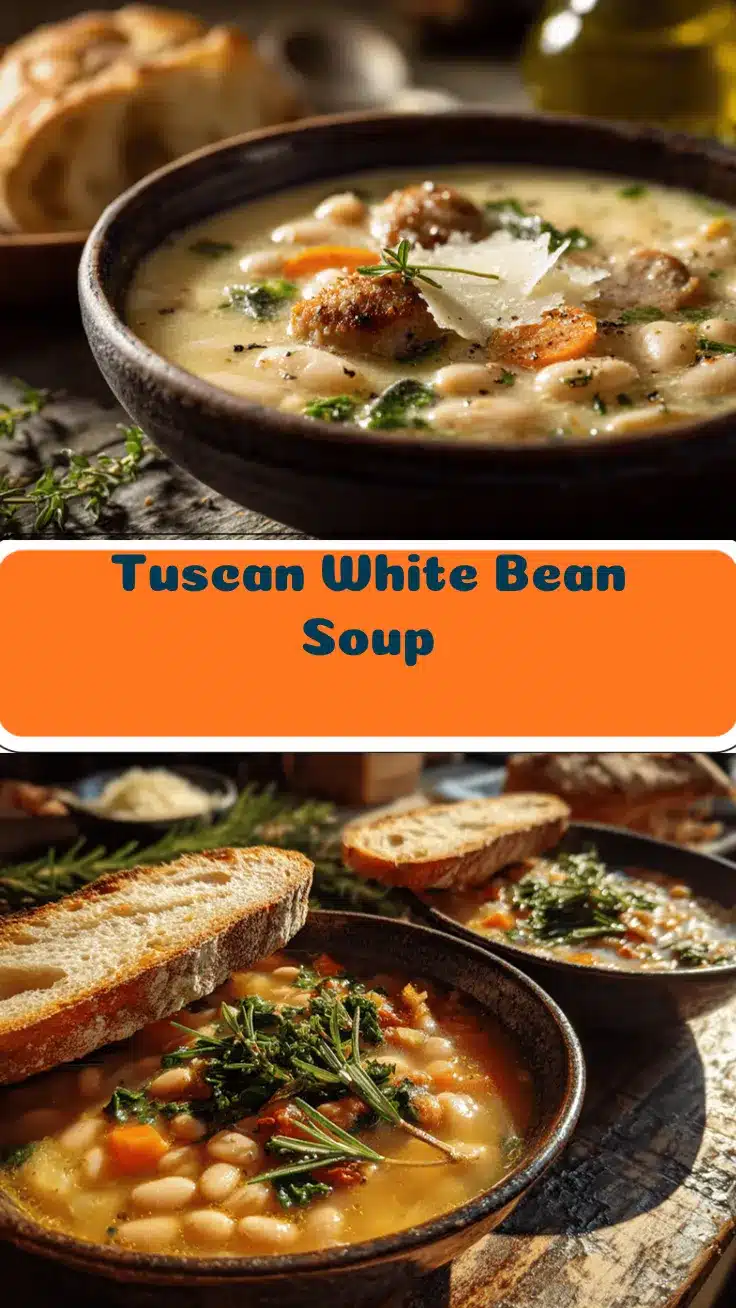 Tuscan white bean soup recipe