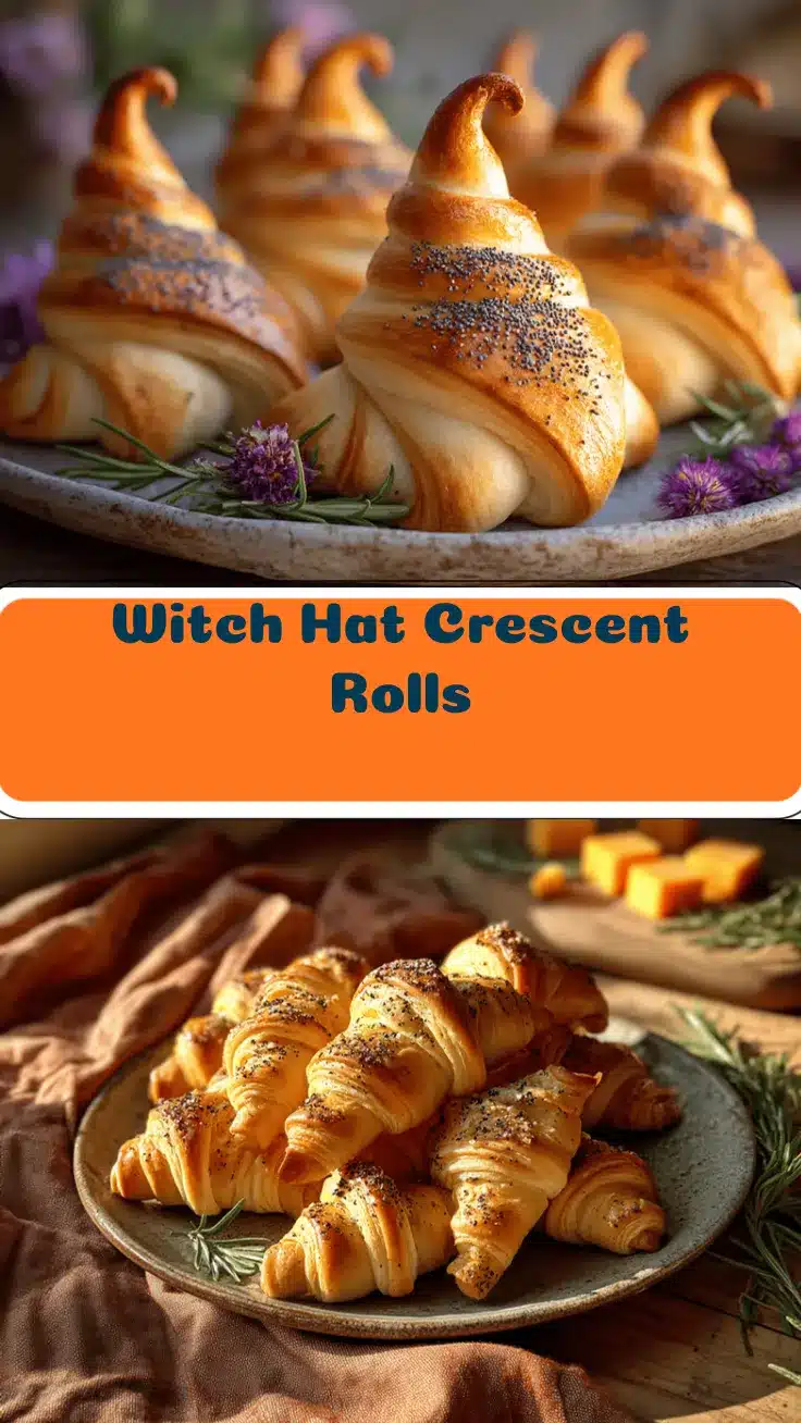 Witch Hat Crescent Rolls recipe