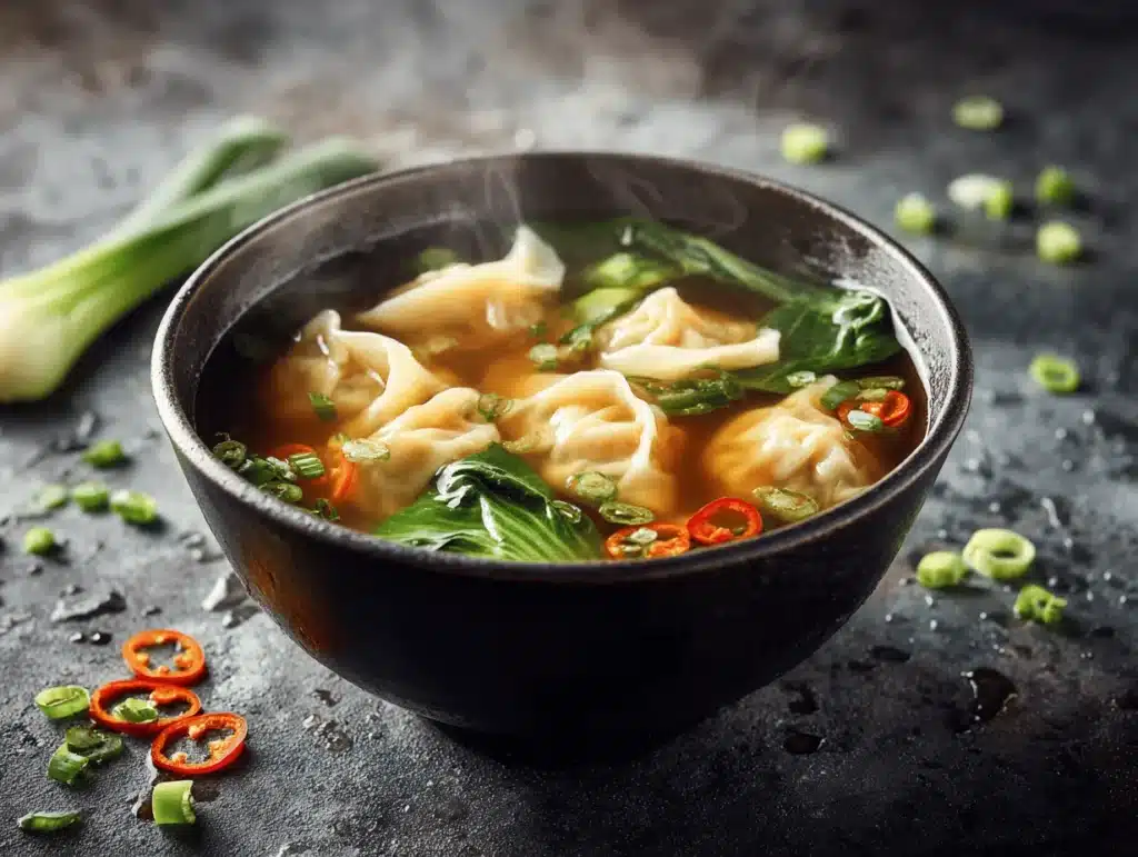 wonton soup recipe - featured image