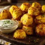 yellow squash tots - featured image