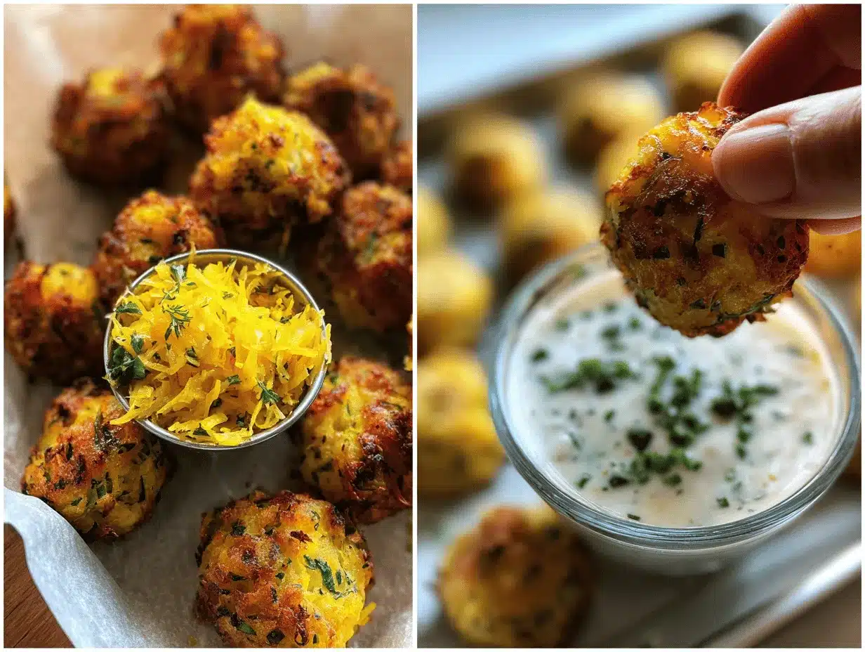 yellow squash tots preparation steps