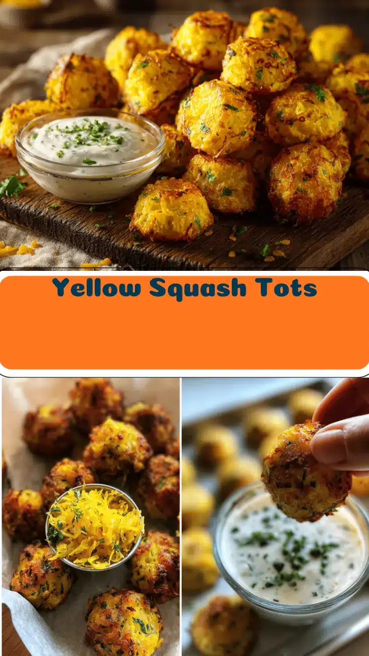 yellow squash tots recipe